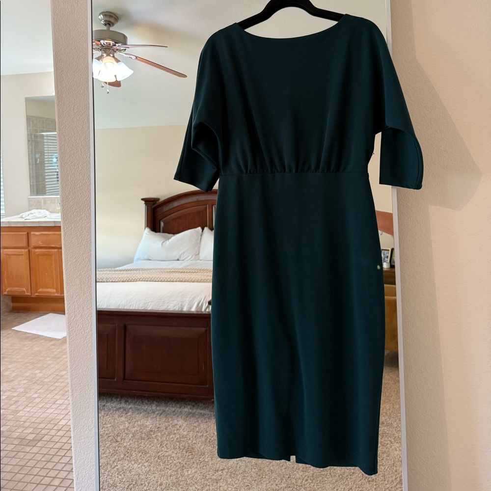 Alexia Admor green winter dress